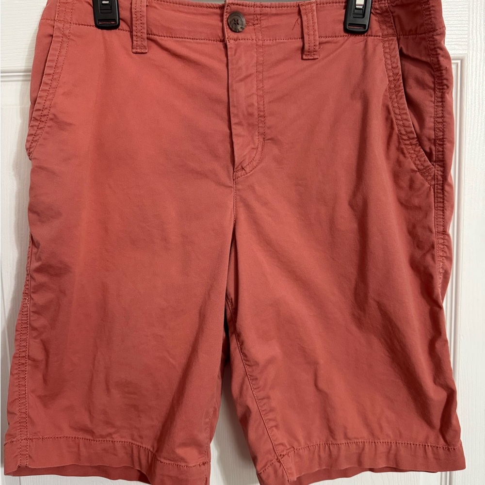 Urban Pipeline Men's Coral Flat Front Shorts